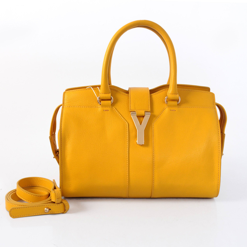 8220 YSL Cabas Chyc Piccolo Bag 8220 Giallo